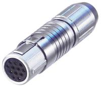 mscf12 Neutrik Circular Connector, 12 Contacts, Cable, Miniature Connector, Socket, Female, IP5X, miniCon Series