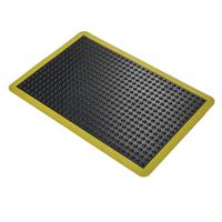 bf010706 Coba Europe Bubblemat Safety Natural Rubber Anti-Fatigue Mat, 0.9m x 1.2m x 14mm