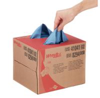 8294 WYPALL WypAll X80 Blue Cloths for General Cleaning, Dry Use, Box of 160, 426 x 282mm, Repeat Use