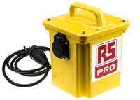 123-7383 RS PRO 750 VA Intermittent 5 Mins on 15 Mins off Site Transformer, 230V ac Primary, 230V Secondary