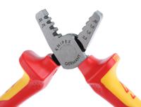 97-68-145-a Knipex Hand Crimp Tool for Wire Ferrules, 0.25 → 2.5mm² Wire