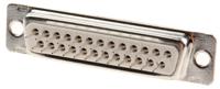 db25p364txlf Amphenol Communications Solutions D 25 Way Through Hole D-sub Connector Plug, 2.76mm Pitch