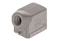 19302061540 HARTING Han HMC Heavy Duty Power Connector Hood, M20 x 1.5 Thread, Side Entry Han B HMC Range