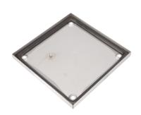 842-8336 RS PRO Unpainted Stainless Steel Terminal Box, IP66, 200 x 200 x 120mm