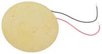 837-7840 RS PRO 85dB PCB Mount Continuous Piezo Buzzer, 35 (Dia.) x 0.51mm, 8V dc Max