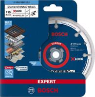 2608900532 Bosch X-Lock Diamond Cutting Disc, 115mm x 3mm Thick, 1 in pack