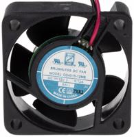 144-2045 RS PRO Axial Fan, 12 V dc, DC Operation, 13.8m³/h, 1.44W, 88mA Max, IP55, 40 x 40 x 15mm