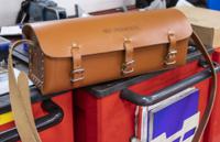 703232 Facom Leather Tool Bag with Shoulder Strap 405mm x 145mm x 125mm