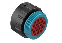 ahdp06-24-19pr-wta Amphenol Industrial Circular Connector, 19 Contacts, Panel, Standard Connector, Plug, Male, IP67, IP69K, Duramate AHDP