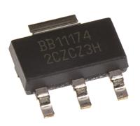 reg1117-33 Texas Instruments, Voltage Regulator 15V SOT-223 4-Pin