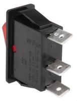 c5503alnab Arcolectric (Bulgin) Ltd Illuminated SPST, On-Off Rocker Switch Panel Mount