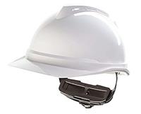 gv512-0000000-000 MSA Safety V-Gard 500 White Safety Helmet, Adjustable
