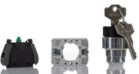 238-3956 RS PRO Key Selector Switch - (1NO) 22.5mm Cutout Diameter 2 Positions