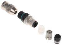 7000-12491-0000000 Murrelektronik Limited Circular Connector, 4 Contacts, Cable, M12 Connector, Plug, Male, IP65, IP67, 7000 Series