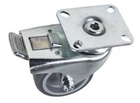 1977pjo075p50 Tente Braked Swivel Castor Wheel, 80kg Capacity, 75mm Wheel