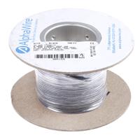 6713-bk005 Alpha Wire Ecogen Ecowire Series Black 0.33 mm² Hook Up Wire, 22 AWG, 7/0.25 mm, 30m, MPPE Insulation, 6713 BK005
