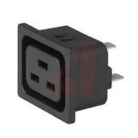 47970015 Schurter J Snap-In IEC Connector Socket, 16A, 250 V