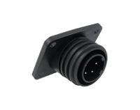 px094110p Bulgin Circular Connector, 10 Contacts, Flange, Standard Connector, Plug, Male, IP68, Buccaneer 900 Series