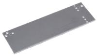 543-172 RS PRO Grey Aluminium Front Panel, 3U, 8HP