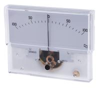 is-11005 Sifam Tinsley Analogue Panel Ammeter 50μA DC, 32.3mm x 73.7mm, ±1.5 % Moving Coil