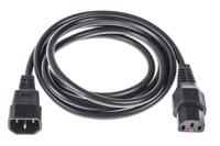 il13-c14-h05-3100-200 Schaffner IEC C13 Socket to IEC C14 Plug Power Cord