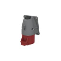 2cma193115r1000-416rs6 Amphenol Industrial, Easy & Safe IP44 Red Wall Mount 3P + N + E Right Angle Industrial Power Socket, Rated At 16A, 415 V