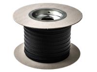 hegpx12-bk-rl-30mt HellermannTyton Expandable Braided PET Black Cable Sleeve, 12mm Diameter, 30m Length