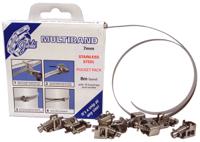 mb1607 Jubilee 11 Piece Stainless Steel Worm Drive Hose Clip Banding