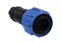 px091104p Bulgin Circular Connector, 4 Contacts, Cable, Standard Connector, Plug, Male, IP68, Buccaneer 900 Series