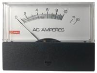 186-2515 RS PRO Analogue Panel Ammeter 20 (Input)A AC, 76mm x 74mm, ±1.5 %