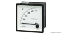 192g5117 Socomec 192G Series Analogue Voltmeter DC, Analogue Display