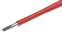 022729 Wera Slotted Insulated Screwdriver, 3 x 0.5 mm Tip, 80 mm Blade, VDE/1000V, 161 mm Overall