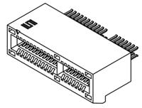pcie-064-02-f-d-ems2 Samtec PCIE Series Female Edge Connector, Edge Mount, 64-Contacts, 1mm Pitch, 2-Row, Solder Termination