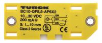 bc10-qf55-ap6x2 Turck Capacitive Block Proximity Sensor, 10 mm Detection, PNP NO, 10 → 30 V dc