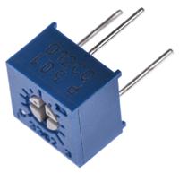 3362p-1-501lf 500Ω, Through Hole Trimmer Potentiometer 0.5W Top Adjust Bourns, 3362