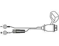 tm71 TecMate TM71 Battery Charger Lead for AccuMate 612, OptiMate III, OptiMate PRO Charger