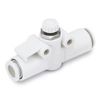 as1002f-23-x214 SMC AS Series Speed Controller, 3.2mm Tube Inlet Port x 3.2mm Tube Outlet Port