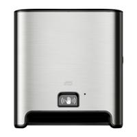 460001 Tork Stainless Steel Steel Hand Towl Dispenser with Sensor Paper Towel Dispenser, 204mm x 373mm x 345mm