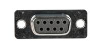 fde-9st21 Cinch FD 9 Way Panel Mount D-sub Connector Socket, 2.76mm Pitch