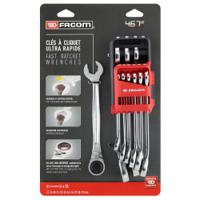 467brjp10pb Facom 467BR Series 10-Piece Spanner Set, 8 → 19 mm