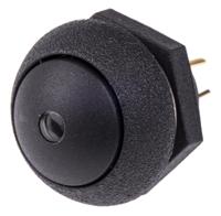 lp9-31231g22 Otto Illuminated Push Button Switch, Momentary, Panel Mount, SPDT, Green LED, 28V dc, IP68S