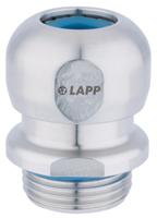 53806728 Lapp SKINTOP Series Metallic Stainless Steel Cable Gland, M32 Thread, 11mm min., 21mm max., IP68, IP69