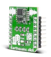 mikroe-2561 MikroElektronika Earthquake Click Vibration Sensor MikroBus Click Board for D7S