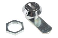 b715032 Euro-Locks a Lowe & Fletcher group Company Camlock, 9.5mm Panel-to-Tongue, 16.1 x 13.1mm Cutout, Coin/Screwdriver Unlock