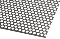 182-8398 RS PRO Stainless Steel Perforated Metal Sheet 500mm x 500mm, 0.55mm Thick