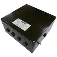 cep252512pa CE-TEK CEP Series Black Polyester Junction Box, IP66, ATEX, 250 x 120 x 255mm