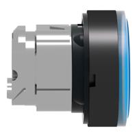 zb4bw3637 Schneider Electric Harmony XB4 Series Blue Illuminated Spring Return Push Button Head, 22mm Cutout, IP66, IP67,