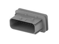 2-2369516-1 TE Connectivity 2-23695 Series Straight Cable PCB Header, 18 Contact(s), 6 mm Pitch, 2 Row, Shrouded