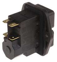 3251-21-0152 EICHOFF Push Button Switch, Latching, Panel Mount, DPDT, 230V