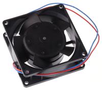 8318h ebm-papst 8300 Series Axial Fan, 48 V dc, DC Operation, 80m³/h, 5.8W, 120mA Max, 80 x 80 x 32mm